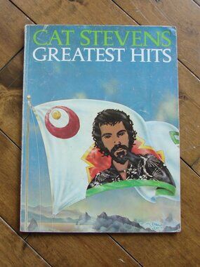 Cat Stevens Greatest Hits Piano Guitar Vocal Song Book Moonshadow Peace Train